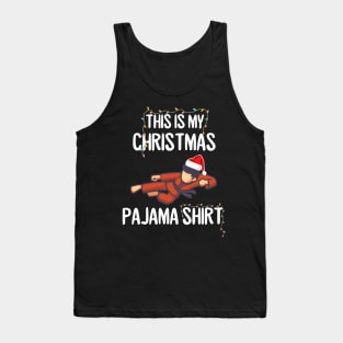 This is my Christmas pajama karate Tank Top